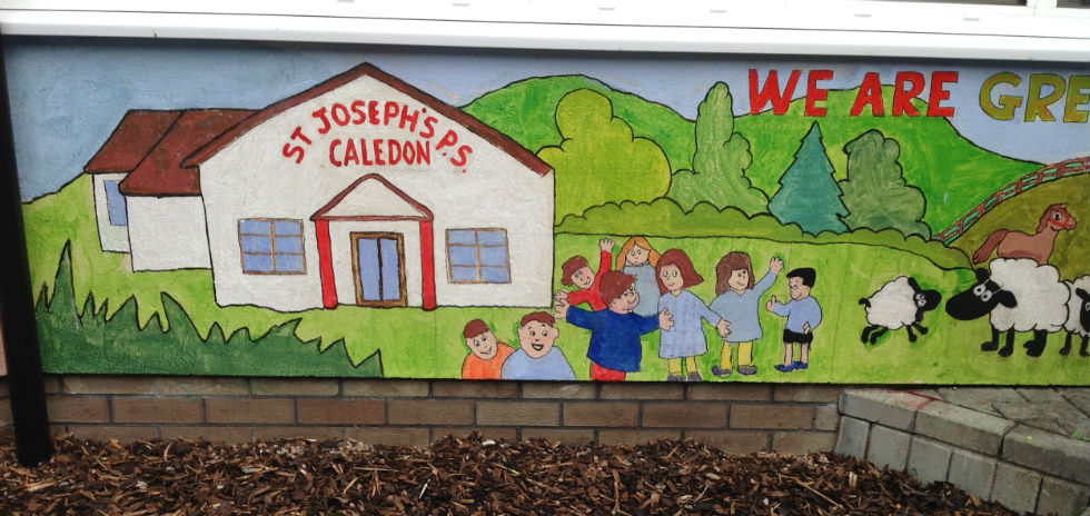 Eco-School Council work with local artist